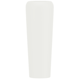 Vaso Decorativo Fibra de Vidro Florida M 80cm Off White Fosco - 1