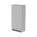 Ver imagem 3 de Armário para Lavanderia 1 Porta 2 Prateleiras MDP 30cm Branco Mercado Das Prateleiras