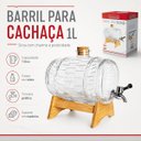 Ver imagem 2 de Barril para Cachaca Vidro 1L