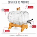 Ver imagem 4 de Barril para Cachaca Vidro 1L