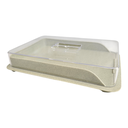 Ver imagem 2 de Kit 02 Porta Frios Organizador Geladeira Acrílico e Plástico Cor:verde