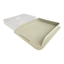 Ver imagem 3 de Kit 02 Porta Frios Organizador Geladeira Acrílico e Plástico Cor:verde