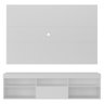 Rack com Painel TV 75" Web Multimóveis MP1045 Branco - 6