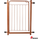 Ver imagem 7 de Portão Pet Cães Bebês Largo 69 a 84cm Extensor 10cm Bronze