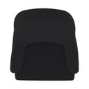 Ver imagem 5 de Poltrona Giratória 73cm Epic Veludo Preto - Sallar Home