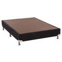 Ver imagem 1 de Cama Box Base Universal Casal Suede Black (138x188x30) - Ortobom