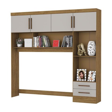 Guarda-roupa Modulado 4 Portas 2 Gavetas Carioca Móveis