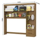 Ver imagem 4 de Guarda-roupa Modulado 4 Portas 2 Gavetas Carioca Móveis