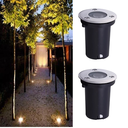 Ver imagem 1 de 2 Balizadores Spot Blindado Led Smd 1w Branco Quente Bivolt Ip66 de Embutir em Piso Chão Gramado Jar