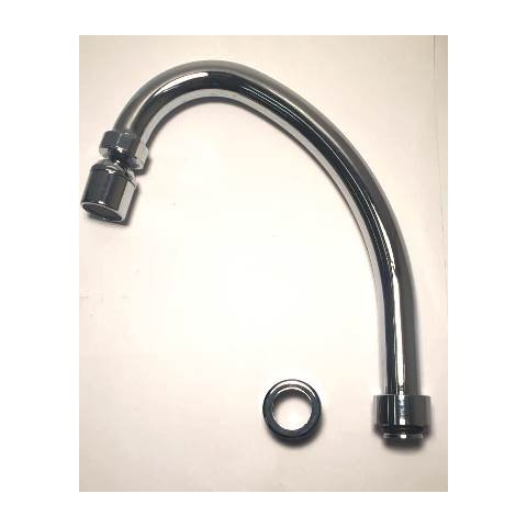 Bica Cromada para Misturador e Torneira de Cozinha Forusi - 910020225K100