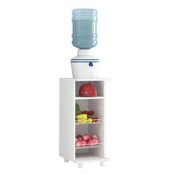 Balcão para Bebedouro com Fruteira Bf3206 Tecno Mobili - Branco - 2 Balcão para Bebedouro com Fruteira Bf3206 Tecno Mobili - Branco - 2