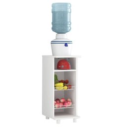 Balcão para Bebedouro com Fruteira Bf3206 Tecno Mobili - Branco - 1 Balcão para Bebedouro com Fruteira Bf3206 Tecno Mobili - Branco - 1