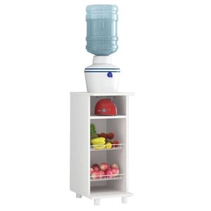 Balcão para Bebedouro com Fruteira Bf3206 Tecno Mobili - Branco