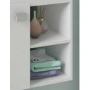 Ver imagem 4 de Gabinete Lótus Toucador de Banheiro C/ Cuba e Espelheira Branco MGM Móveis