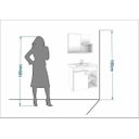 Ver imagem 7 de Gabinete Lótus Toucador de Banheiro C/ Cuba e Espelheira Branco MGM Móveis