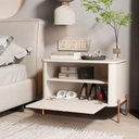 Ver imagem 4 de Jogo de Mesa de Cabeceira Sofia Off White Bronze