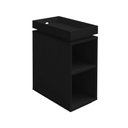 Ver imagem 3 de Mesa de Canto Olívia em MDP Preto Artely