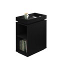 Ver imagem 1 de Mesa de Canto Olívia em MDP Preto Artely