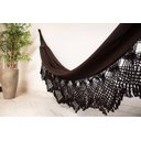 Ver imagem 3 de Rede de Dormir Descanso Casal Marrom Resistente Algodão