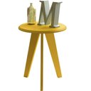 Ver imagem 1 de Mesa Apoio 54x54x65cm Ellis Amarelo Artely