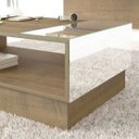 Ver imagem 3 de Mesa De Centro Detroit Com Espelhos Cor Pinho Mdf 15Mm Artely