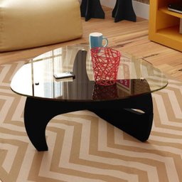 Mesa de Centro Cult Preto - Artely - 1 Mesa de Centro Cult Preto - Artely - 1