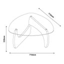 Ver imagem 3 de Mesa de Centro Cult Preto - Artely