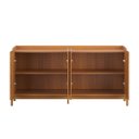 Ver imagem 1 de Aparador Buffet Elegance com 4 Portas Jequitiba - Lukaliam