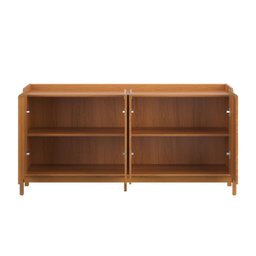 Aparador Buffet Elegance com 4 Portas Jequitiba - Lukaliam - 1