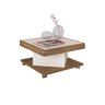 Mesa Centro Saara - Pinho/Off White - Artely - 3