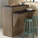 Ver imagem 1 de Balcão Bancada/Mesa Cozinha 5484 Multimóveis Madeirado