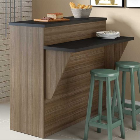 Balcão Bancada/Mesa Cozinha 5484 Multimóveis Madeirado