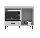Ver imagem 1 de Balcão para cooktop 1 porta - Roma branco