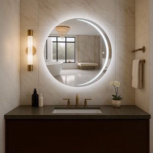 Espelho 100x100 Org E08 Led Jat Bco Frio 110v