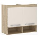 Ver imagem 1 de Ponte Modulada Aérea Solteiro 2 Portas 97cm Avelã Com Areia