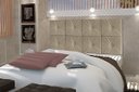 Ver imagem 1 de Painel de Cama box Botão Queen 1,60 Elegance cor Bege/Areia - Comprar Moveis em Casa