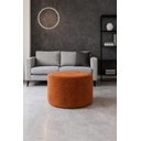 Ver imagem 1 de Puff Orgânico Milla Linha Alta Boucle Terracota