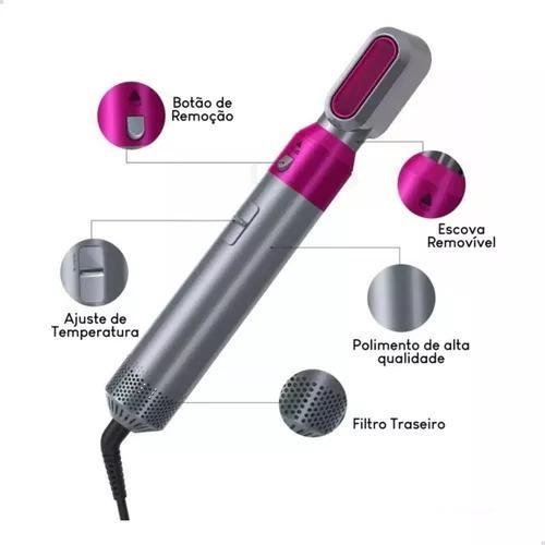 Secadora 5 em 1: Ar Quente e Frio com Cabo Giratório - 3