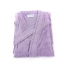 ROUPÃO DE BANHO VELUDO INFANTIL 100% ALGODÃO LILAS Tam. 8 - 2