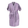 ROUPÃO DE BANHO VELUDO JUVENIL 100% ALGODÃO LILAS Tam. 14 - 1