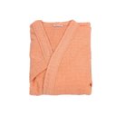 Ver imagem 2 de ROUPÃO DE BANHO ATOALHADO ADULTO 100% ALGODÃO SALMON Tam. G