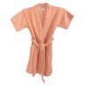 ROUPÃO DE BANHO ATOALHADO INFANTIL 100% ALGODÃO SALMON Tam. 6 - 1