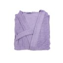 Ver imagem 3 de ROUPÃO DE BANHO ATOALHADO ADULTO 100% ALGODÃO LILAS Tam. G
