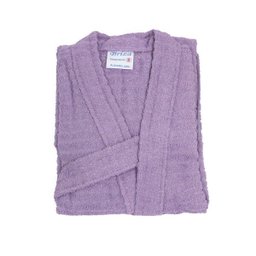 ROUPÃO DE BANHO ATOALHADO INFANTIL 100% ALGODÃO LILAS Tam. 8 - 2