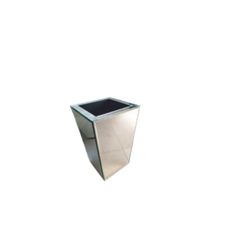 Cachepô 100%mdf Revestido em Espelho Prata - 2