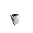 Ver imagem 2 de Cachepô 100%mdf Revestido em Espelho Prata