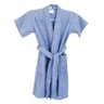 ROUPÃO DE BANHO ATOALHADO INFANTIL 100% ALGODÃO AZUL Tam. 10 - 1