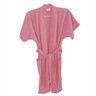 ROUPÃO DE BANHO ATOALHADO JUVENIL 100% ALGODÃO ROSA Tam. 16 - 1