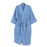 ROUPÃO DE BANHO ATOALHADO ADULTO 100% ALGODÃO AZUL Tam. GG - 1