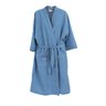 ROUPÃO DE BANHO PIQUET ADULTO 100% ALGODÃO AZUL Tam. M - 1